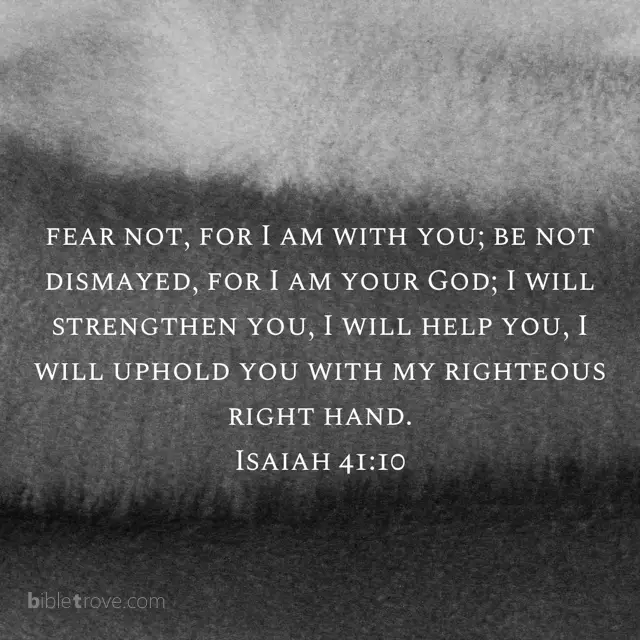 isaiah 41:10