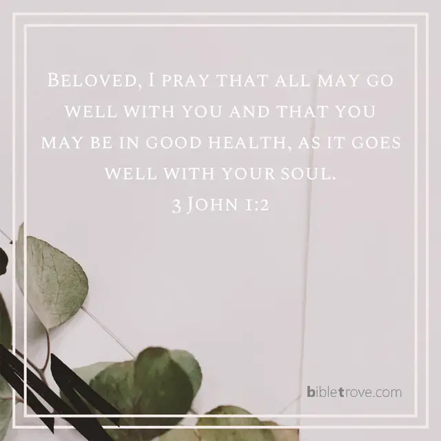 Health Bible Verses