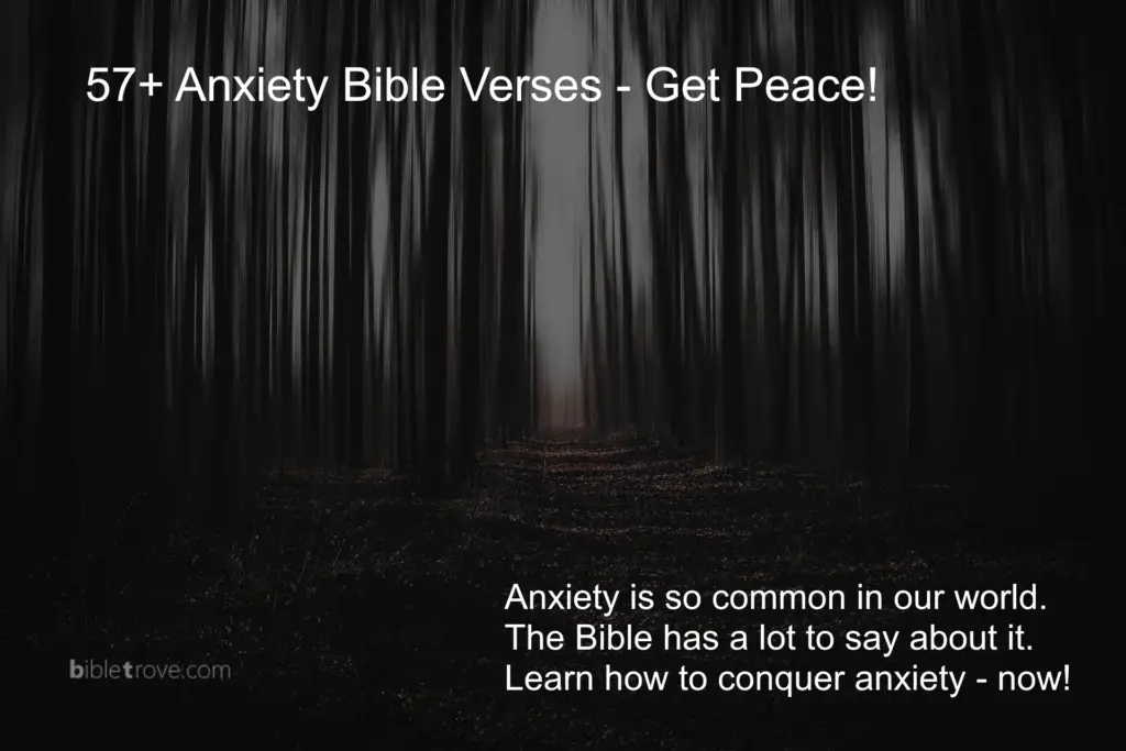 Anxiety bible verses