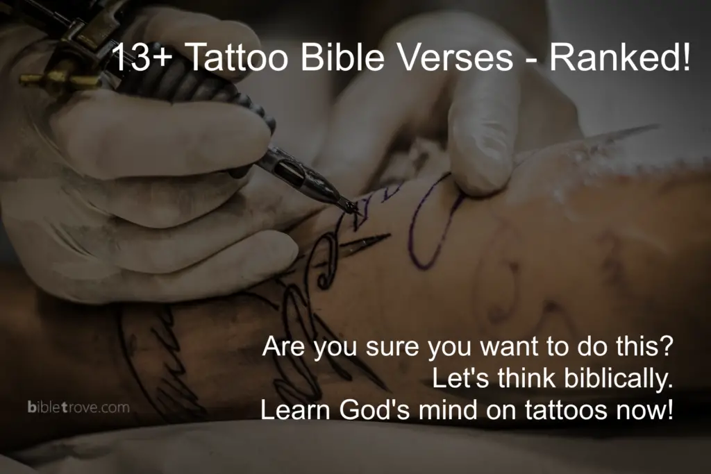 bible verses about tattoos